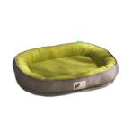 SNOWFLAKE VELVET PET BED(GREEN) (LARGE) (60x48x10cm) AIC0B116LGRN