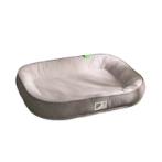 SNOWFLAKE VELVET PET BED(GREY) (LARGE) (60x48x10cm) AIC0B116LGRY
