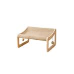 SISAL BED WITH HANGING TOY (LIGHT BROWN) (53x40x30cm) AIC0CST132