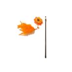 FEATHER CAT TEASER (ORANGE) (42cm) AIC0CT103