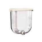 BIRD FEEDER (TRANSPARENT) (10.7x8x11cm) AIC0FD006