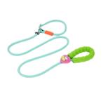 NYLON P ROPE LEASH WITH SOFT HANDLE (GREEN) (DOG) (MEDIUM) (8mmx180cm) AIC0L020M