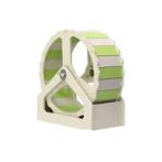 HAMSTER RUNNING WHEEL (GREEN) (20x11.7x23cm) AIC0WT010SGRN