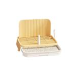 DOG PEE TRAY (YELLOW/ WHITE) (51x37x31cm) AIC0TL010BEI
