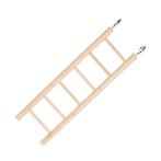 ESCADA 6 STEPS LADDER (LIGHT BROWN) (BIRD) (8x1.2x26.5cm) FP0101087
