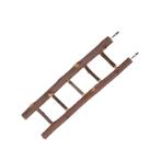 SCARA 5 STEPS LADDER (BROWN) (BIRD) (8x1.5x26cm) FP088436