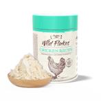 FREEZE DRIED WILD FLAKES MEAT FLAKES TOPPERS CHICKEN WITH GOAT MILK RECIPE 100g AWF2198