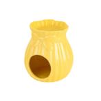 HAMSTER COOLING HOUSE - VASE (YELLOW) (9.2x8.5x9.8cm) AIC0BS007