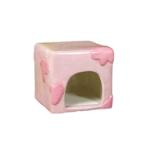 HAMSTER COOLING HOUSE - CUBE (PINK) (10x10x9cm) AIC0BS019
