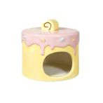 HAMSTER COOLING HOUSE - CAKE (YELLOW) (12x12x12cm) AIC0BS025