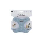 VELVET HARNESS (BLUE) (SMALL) (DOG) (35-38cm) (10kg) JB010859199