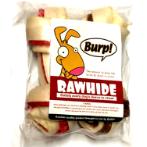 KNOTTED BONE WITH MUNCHY FLAT (MIX) (4 INCHES) (2pcs) KB4WMFMIX