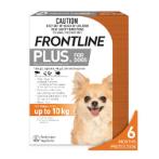 FLEA & TICK PLUS 6s FOR SMALL DOG <10kg FROPLUSSDOG