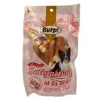 CHICKEN BREAST STRIPE IN WHITE CALCIUM BONE 100g (TREATS OF PAWRADISE) BW/XC100-58