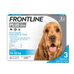 FLEA & TICK PLUS 3s FOR MEDIUM DOG 10-20kg FROPLUS3MDOG