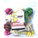 KNOTTED MUNCHY STICK (4.5-5 INCHES) (10pcs) ASSORTED (TREATS OF PAWRADISE) DEX0634