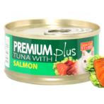 PREMIUM TUNA, SALMON 80 g CD033