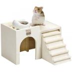 HAMSTER WOODEN DISH TABLE (19.8x19.2x12.7cm) MEDIUM HT35