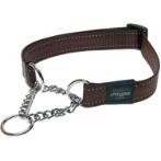 UTILITY CONTROL OBEDIENCE HALF CHECK - CHOCOLATE (LARGE) (37-56cm) RG0HC06J