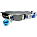 GLOW CAT COLLAR -  BLUE FLORAL RG0CB09B