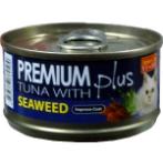 PREMIUM PLUS - TUNA w SEAWEED IN JELLY 80g CD032