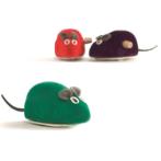 VELVETY WIND UP MOUSE (ASSORTED) BT0440377