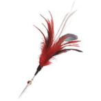 CAT TEASER - FEATHER (RED) BWAT3663