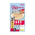 CHU RU WHITE MEAT TUNA WITH FIBER (HAIRBALL) 14g x4 sticks CIS101