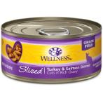 SLICED TURKEY & SALMON FOR CATS 5.5oz WN-CCSLTURKSAL5.5