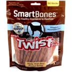 SMARTBONES TWIST STICKS PEANUT BUTTER 50pcs SBTT-02943