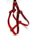 HARNESS- REFLECTIVE SKULL (RED) BWDH1724RD