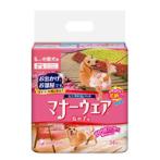 MANNER WEAR FEMALE DOG DIAPER - SMALL 36pcs UCPD4000-Y18-STK