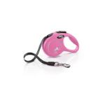 RETRACTABLE LEASH - NEW CLASSIC 3M TAPE EXTRA SMALL (12kg) (PINK) FBI0CL00T3251P