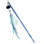 RETRACTABLE STICK TEASER - GOLDEN FISH (BLUE) (67cm) BWAT3762