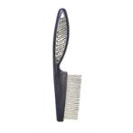 FLEA STEEL COMB-MEDIUM PLASTIC HANDLE 18cm HOD17008