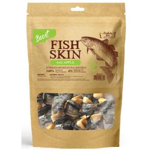 Absolute Bites Fish Skin With Apple 90G, Dog Treats