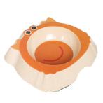 BAMBOO MONSTER BOWL (ORG) (200ml) (15x17.5x4.5cm) PBL020090