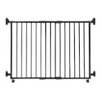 EXTENDABLE GATE ON WHEEL WITHOUT STEP OVER BAR (BLACK) SG-86B