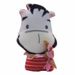 CATNIP TOY-BIG HEAD ZEBRA (12.5x7x3cm) BWAT2965