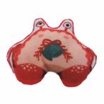 CATNIP TOY-CRAB (PEACH / RED) (10x7x3cm) BWAT2981