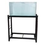 3FT BLACK STAND & FISH TANK WITH OYAMA (WHITE) (90X45X45cm) FT-3FTSETW