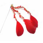 CAT TEASER- RETRACTABLE FOREST(RED)(48-76cm) BWAT3821