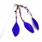 CAT TEASER- RETRACTABLE FOREST (PURPLE) (48-76cm) BWAT3822