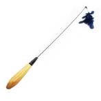 CAT TEASER- SPRING DOUBLE BUTTERFLIES (BLUE) (49cm) BWAT3831