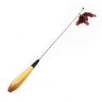 CAT TEASER- SPRING DOUBLE BUTTERFLIES (RED) (49cm) BWAT3834