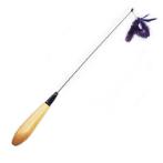 CAT TEASER- SPRING DOUBLE BUTTERFLIES (PURPLE) (49cm) BWAT3836