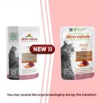 POUCH HFC JELLY TUNA FILLET & SHRIMPS FOR CAT 55g AI05045