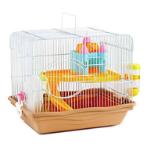 HAMSTER CAGE - CASTLE (BROWN) (37x27x30cm) BES55BN