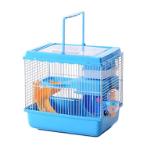 HAMSTER CAGE - SLIDE (BLUE / WHITE) (27x21x27cm) BES10BU