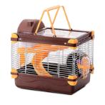 HAMSTER CAGE - SLIDE (COFFEE) (31x24x30cm) BES11CF